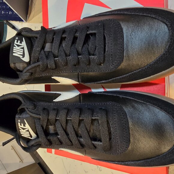 Nike "Killshot 2 Leather" Men's size 10 Black/Sail-Gum Yellow Sneakers NEW - Picture 5 of 15